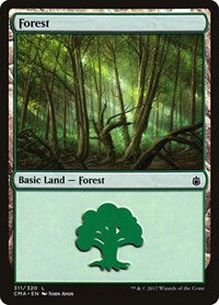 Forest (311) (311) [Commander Anthology]