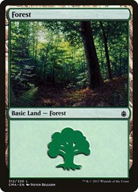 Forest (312) (312) [Commander Anthology]