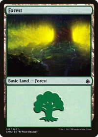 Forest (313) (313) [Commander Anthology]