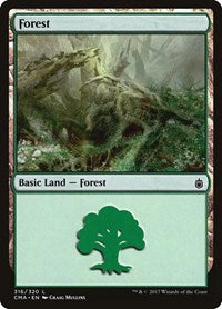 Forest (316) (316) [Commander Anthology]