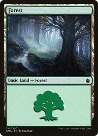 Forest (317) (317) [Commander Anthology]