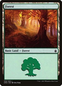Forest (318) (318) [Commander Anthology]