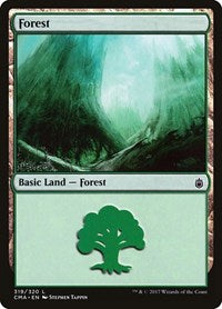 Forest (319) (319) [Commander Anthology]