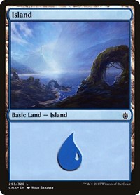 Island (293) (293) [Commander Anthology]
