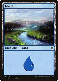 Island (296) (296) [Commander Anthology]