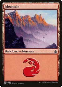 Mountain (307) (307) [Commander Anthology]