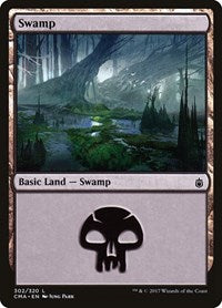 Swamp (302) (302) [Commander Anthology]