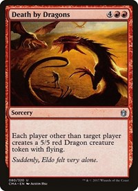 Death by Dragons (80) [Commander Anthology]