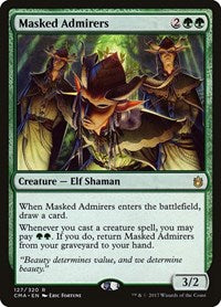 Masked Admirers (127) [Commander Anthology]