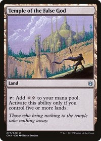 Temple of the False God (277) [Commander Anthology]