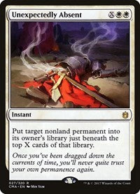 Unexpectedly Absent (27) [Commander Anthology]