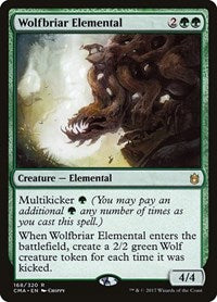 Wolfbriar Elemental (168) [Commander Anthology]