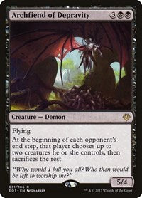 Archfiend of Depravity (31) [Archenemy: Nicol Bolas]