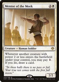Mentor of the Meek (15) [Archenemy: Nicol Bolas]