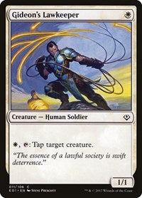 Gideon's Lawkeeper (11) [Archenemy: Nicol Bolas]