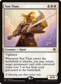 Sun Titan (21) [Archenemy: Nicol Bolas]