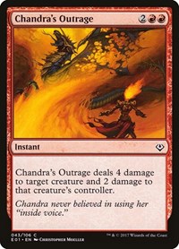 Chandra's Outrage (43) [Archenemy: Nicol Bolas]