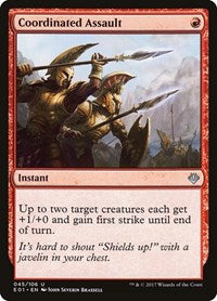 Coordinated Assault (45) [Archenemy: Nicol Bolas]