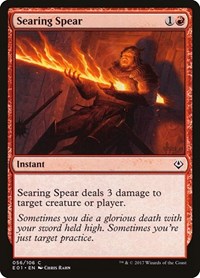 Searing Spear (56) [Archenemy: Nicol Bolas]