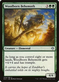 Woodborn Behemoth (79) [Archenemy: Nicol Bolas]