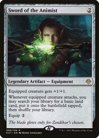 Sword of the Animist (89) [Archenemy: Nicol Bolas]