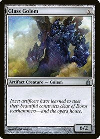 Glass Golem (261) [Ravnica: City of Guilds]