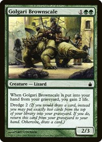 Golgari Brownscale (166) [Ravnica: City of Guilds]