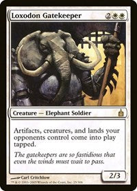 Loxodon Gatekeeper (25) [Ravnica: City of Guilds]