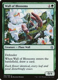Wall of Blossoms (164) [Commander Anthology]
