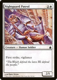 Nightguard Patrol (26) [Ravnica: City of Guilds]