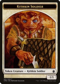 Kithkin Soldier Token (001) (1) [Commander Anthology]