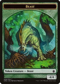 Beast Token (008) (8) [Commander Anthology]