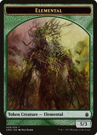 Elemental Token (009) (9) [Commander Anthology]