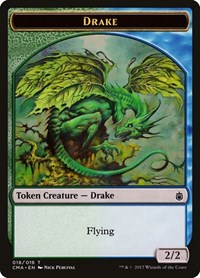 Drake Token (018) (18) [Commander Anthology]