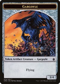 Gargoyle Token (019) (19) [Commander Anthology]