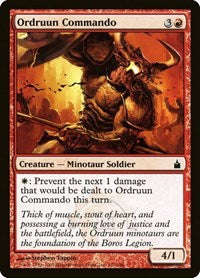 Ordruun Commando (137) [Ravnica: City of Guilds]