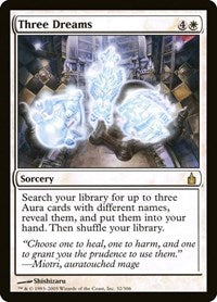 Three Dreams (32) [Ravnica: City of Guilds]