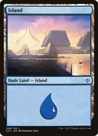 Island (098) (98) [Archenemy: Nicol Bolas]