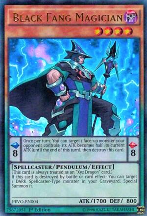 Black Fang Magician (PEVO-EN004) [Pendulum Evolution]