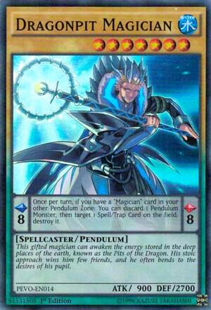 Dragonpit Magician (PEVO-EN014) [Pendulum Evolution]