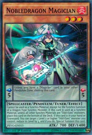 Nobledragon Magician (PEVO-EN015) [Pendulum Evolution]