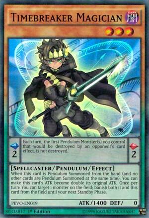 Timebreaker Magician (PEVO-EN019) [Pendulum Evolution]