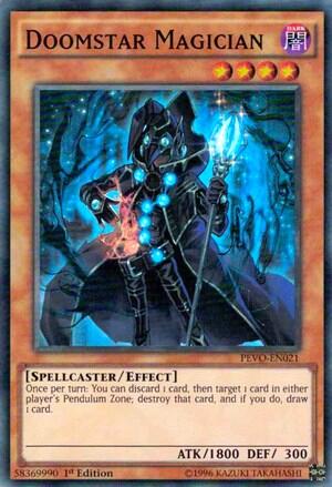 Doomstar Magician (PEVO-EN021) [Pendulum Evolution]