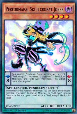 Performapal Skullcrobat Joker (PEVO-EN022) [Pendulum Evolution]