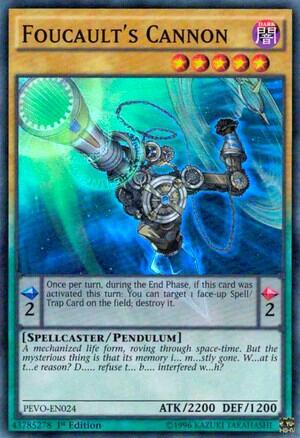 Foucault's Cannon (PEVO-EN024) [Pendulum Evolution]