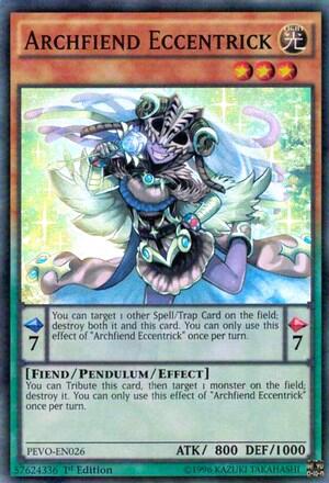 Archfiend Eccentrick (PEVO-EN026) [Pendulum Evolution]