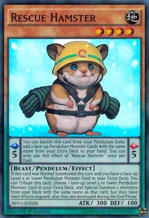 Rescue Hamster (PEVO-EN028) [Pendulum Evolution]