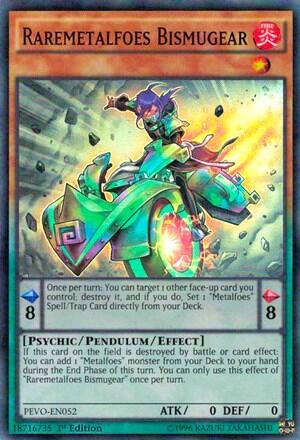 Raremetalfoes Bismugear (PEVO-EN052) [Pendulum Evolution]