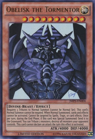 Obelisk the Tormentor (JMPS-EN004) (JMPS-EN004) [Shonen Jump Magazine Promos]