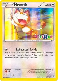 Meowth - 53/83 (Toys R Us Promo) (053/083) [Miscellaneous Cards & Products]